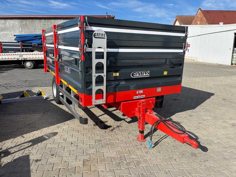 Remorca agricola basculabila 2.5 tone 5 tone 6 tone