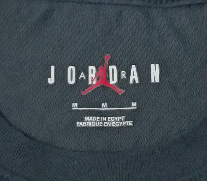 Jordan AIR Nike Jumpman Tee оригинална тениска M Джордан Найк памучна черна фланелка