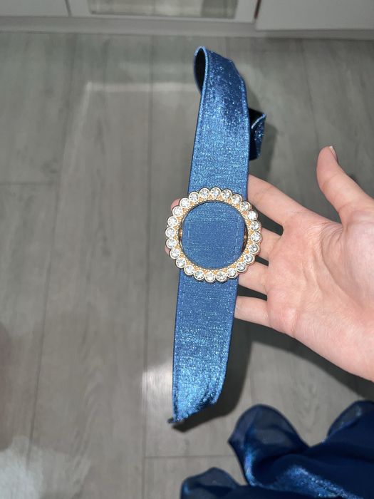 Тёмный синий платья размер 46-48