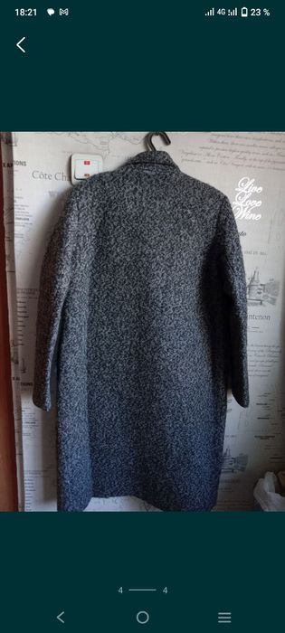 Кашемирое пальто