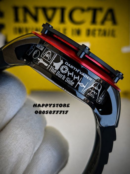 INVICTA Star Wars Darth Vader Limited edition 52 mm, Инвикта нов мъжки часовник