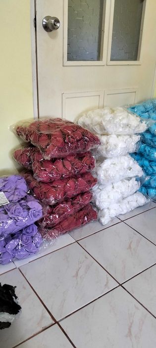 Рози от фоам 7см