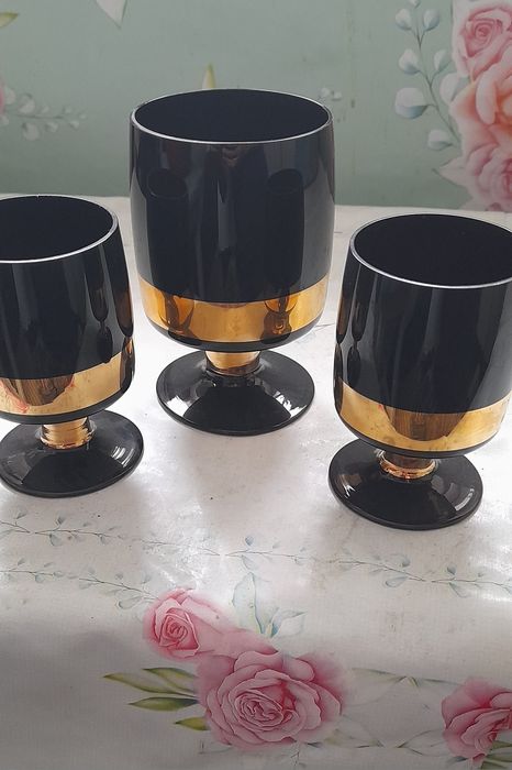 Оригинальные фужеры и бокалы из СССР.