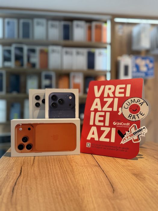 iPhone 17 Pro 256GB/NOU/Garantie 12 luni @atsgsm.ro