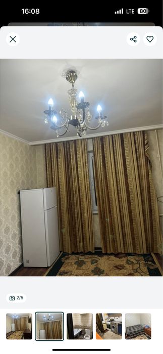 Сдается по суточно квартира в 4 мкр