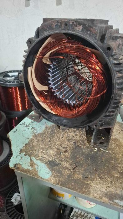 Ремонт и перемотка электродвигателей
