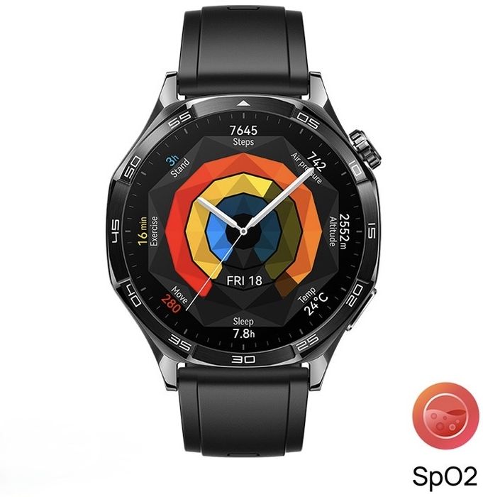 ГАРАНЦИОНЕН!!! Смарт часовник Huawei Watch GT 5, 46mm, Black Strap