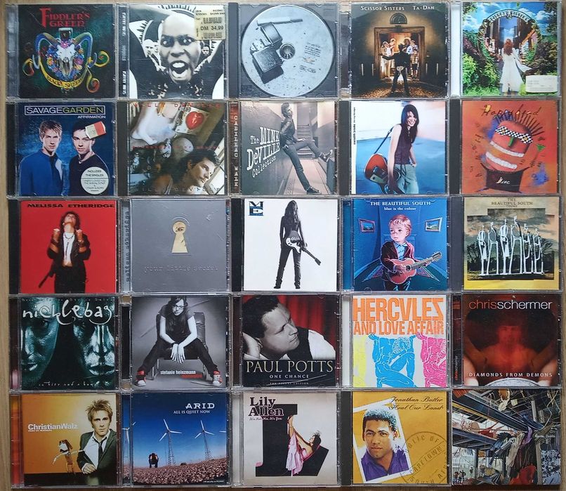 cd originale cu muzica diversa