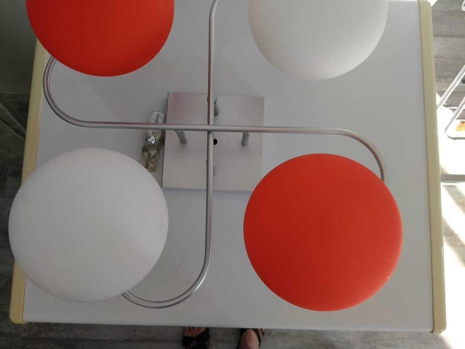 люстра 4 плафона