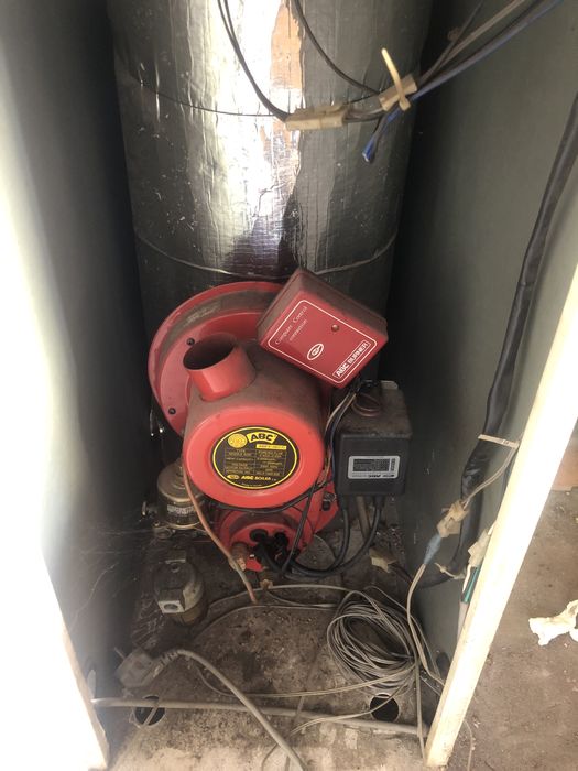 Печь отопительная на дизельном топливе