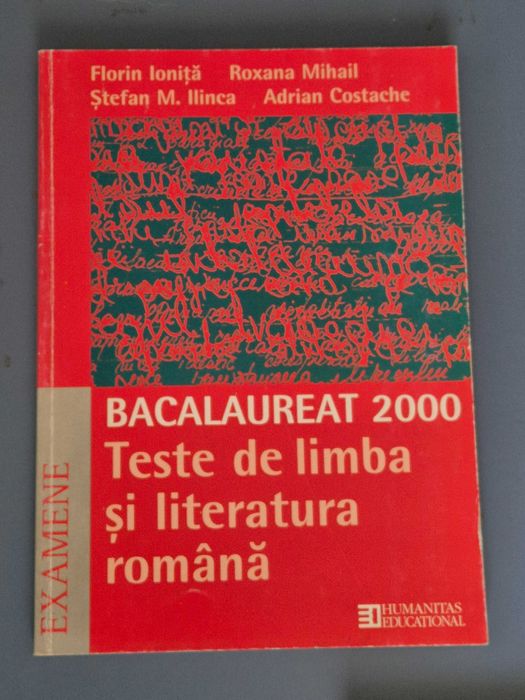 Ocazie ! Limba romana pentru examen bacalaureat si admitere facultate