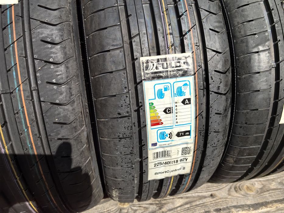 225/40/18 Фулда ДОТ 2021 г - Чисто Нови - САМО 2 броя гуми