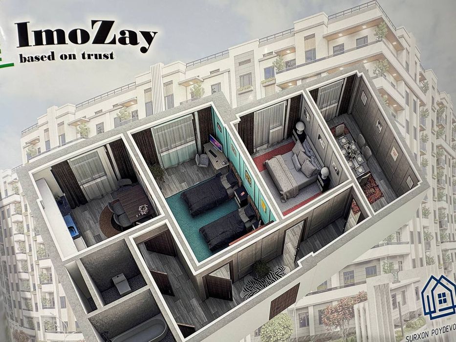 Denovda 10 etajli domlar 5 yilga foizsiz bo‘lib to‘lashga beriladi