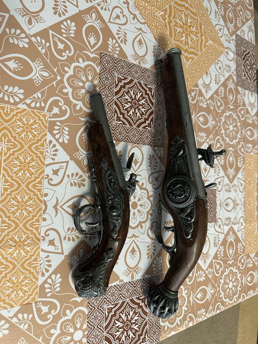 Pistol panoplie artizanale de colectie