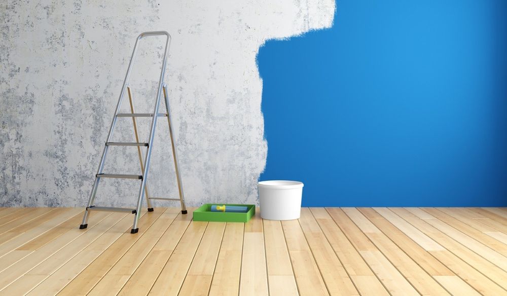 Поклейка обоев ...