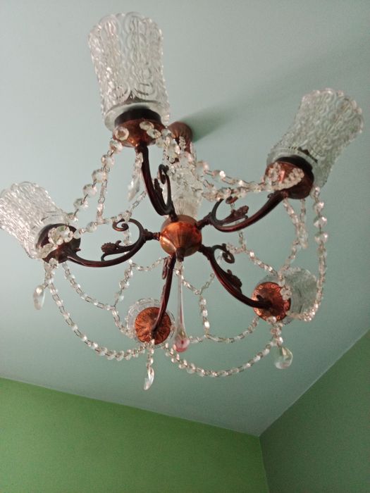 Люстра хрустальная СССР