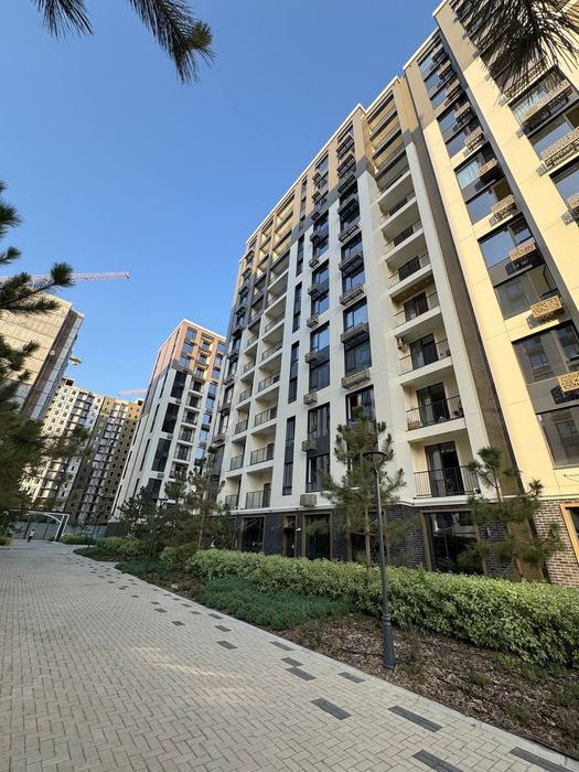Новостройка NRG " JOMIY" 1 хона 48м2 12-кават Евро Ремонт Меб + Тех