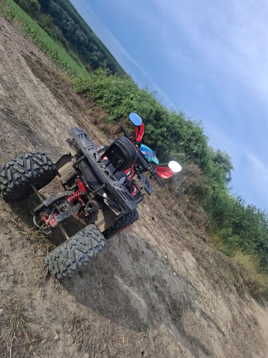 vând atv 125cc,sau schimb cu kukirin g2 master,atv-ul  este un stare perfecta de funcționare,se vinde fără casca