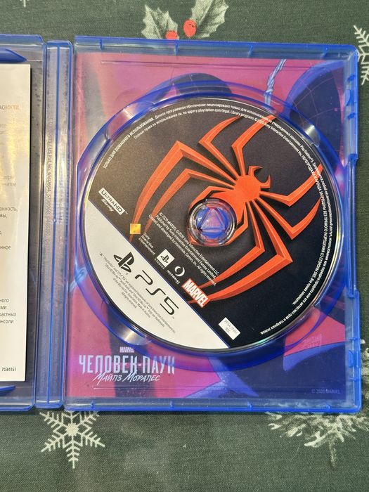 СРОЧНО Диск PS5 Marvel’s Spider-Man: Miles Morales — Полное издание