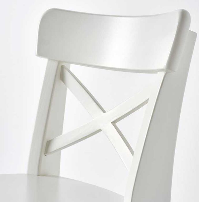 Дървено детско столче INGOLF IKEA, вече и в БЯЛ цвят