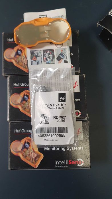 4 Броя Porsche Датчик-сензор за налягане в гумите Оранжев 433MHz