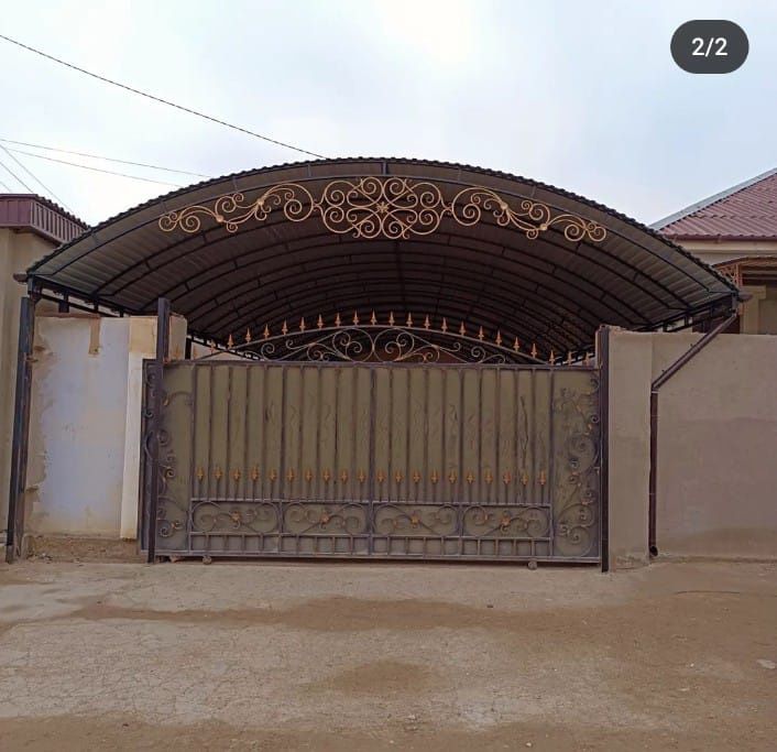 Навес ворота решетка перила