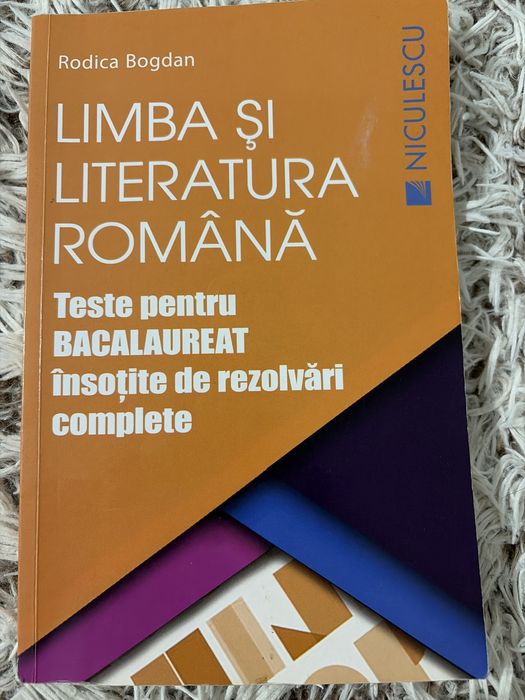 Teste pentru bacalaureat de limba si literatura romana