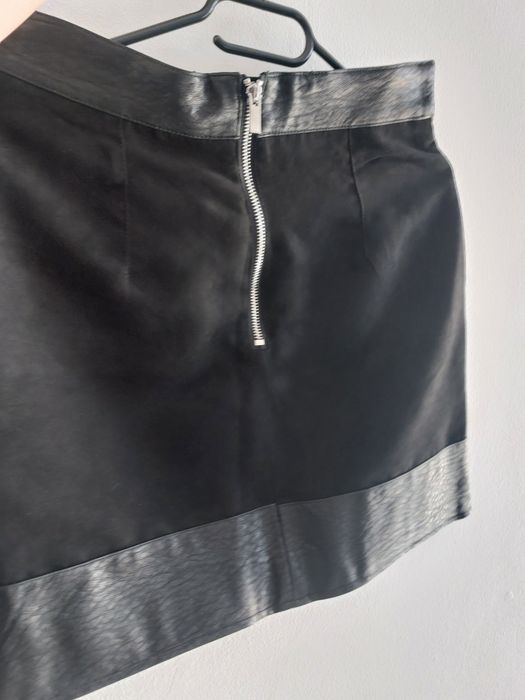 Fusta mini imitatie piele