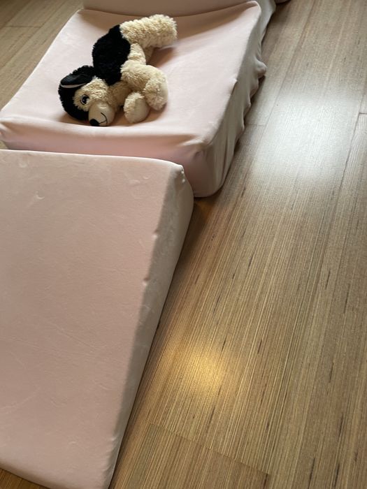 Set activity4 piese Meowbaby roz spuma poliuretana