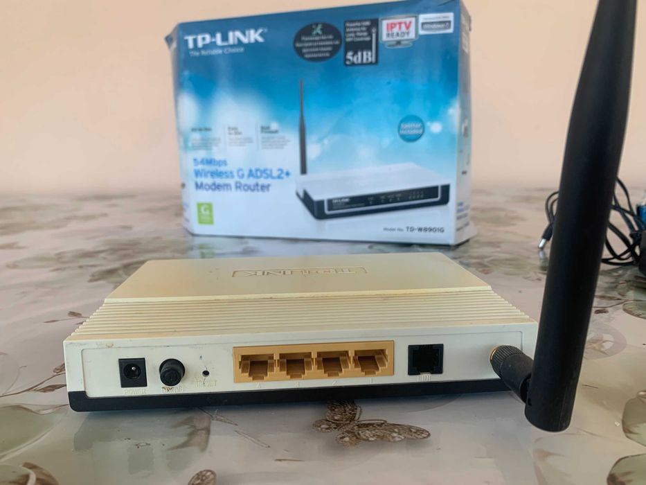 Модем " TP - LINk" модель ТD - W8901G  б/у