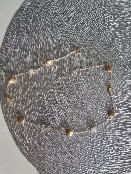 Vând colier aur cu pietre semiprețioase