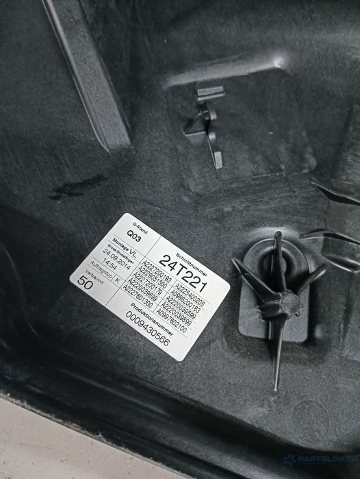 Macara Geam Electric Stanga Fata Mercedes-Benz S-Class (W222, V222, X2