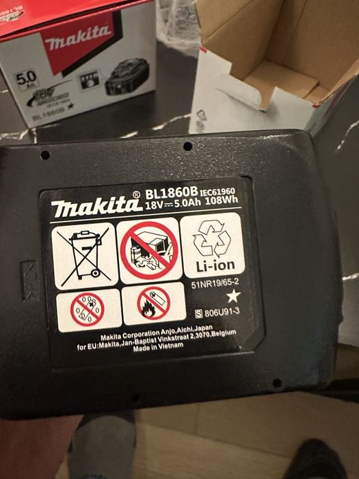 Makita Dtd 173  si baterii noi