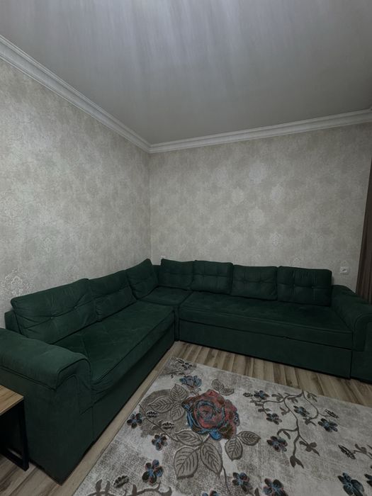 Диван зеленый раздвигающийся