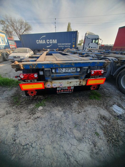 Krone semiremorca container cu Genset