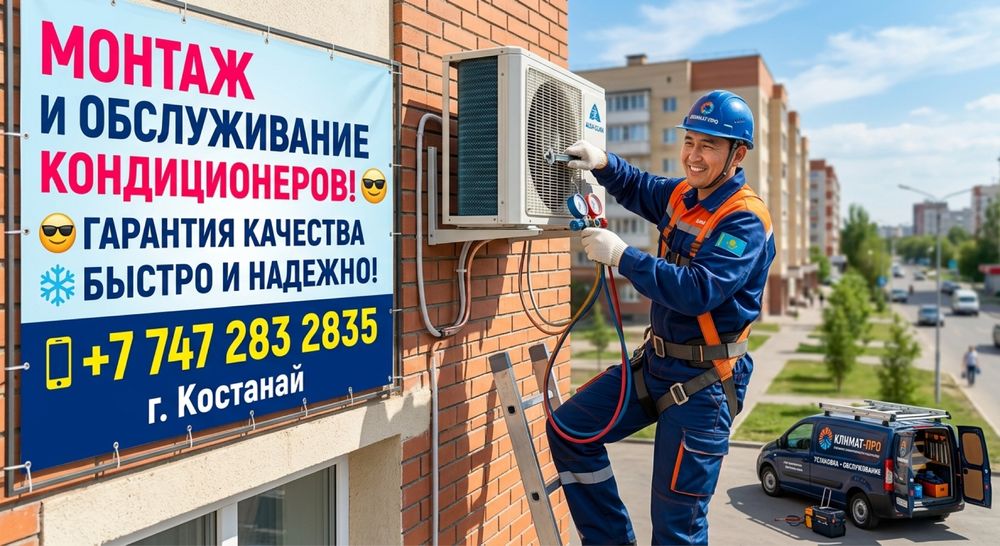 Установка кондиционеров