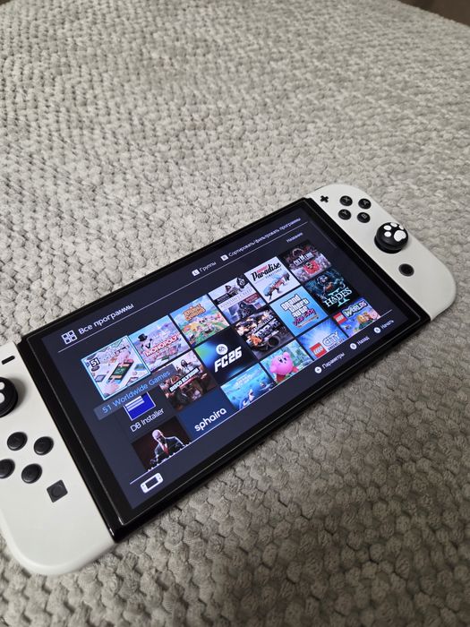 Nintendo Switch Oled прошитый 460гб
