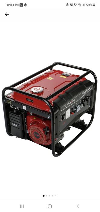 Generator curent electric Steinhaus PRO-GEN5500, 5500 W cu stabilizato
