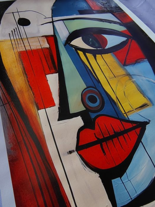 Pictură, tablou, tapet nou, artă abstractă