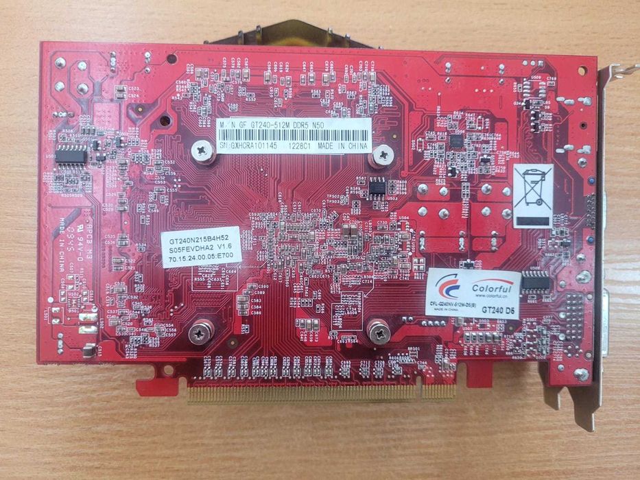 Видеокарта Colorful CFL-G240NV-512M-D5(B)