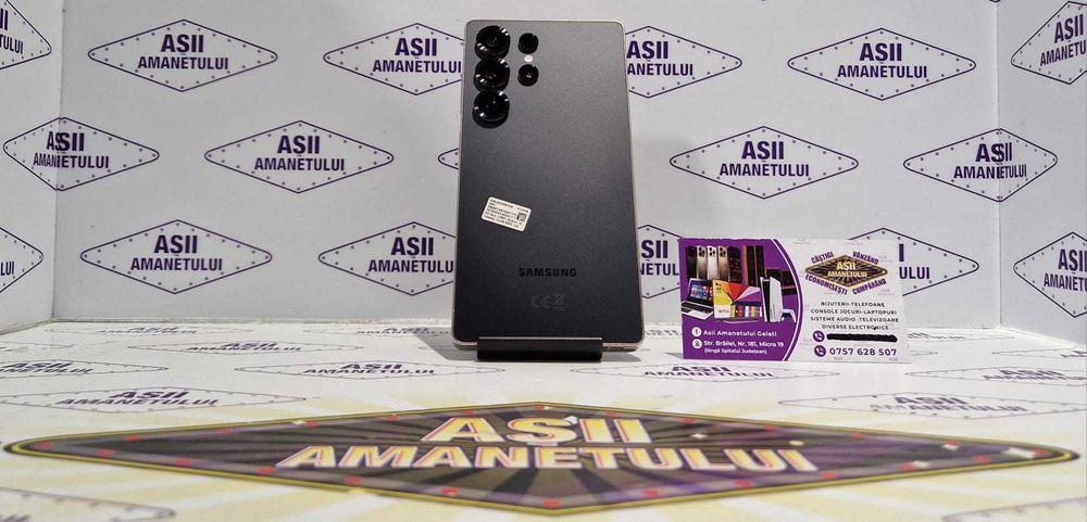 Asii Amanetului - Samsung Galaxy S25 Ultra 5G 512GB 12GB RAM, Baterie 100%, 119 cicluri de incarcare
