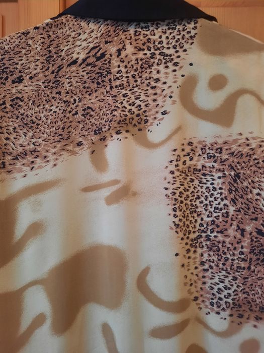 Blazer elegant animal print mărimea L