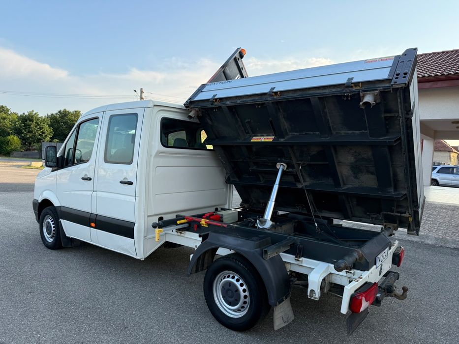 Vw Crafter Basculabil pe 3 parti  2010 2.5TDi  Euro 4