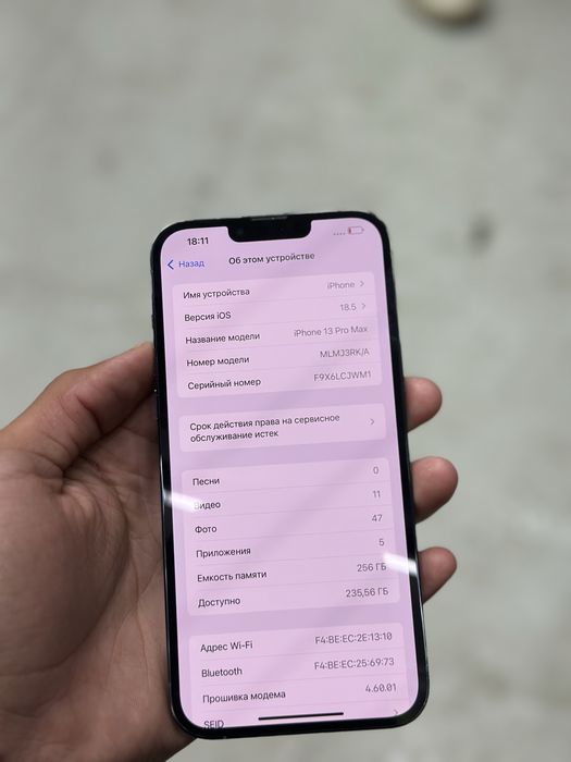 Iphone 13 Pro Max rang blue