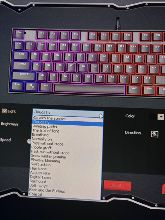 Tastatura mecanica Redragon