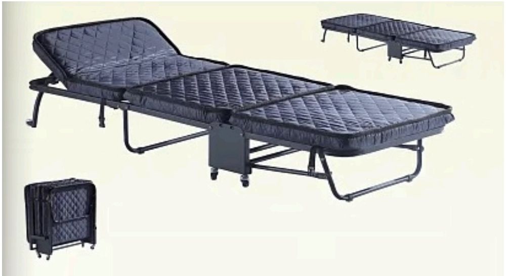 Кровать раскладушка с матрасом