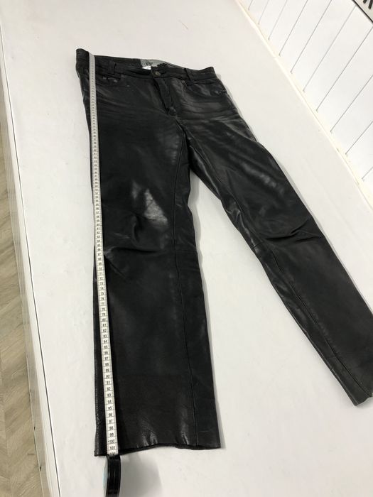 Pantaloni moto de piele clasici mărimea 32