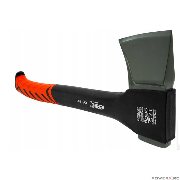 Topor universal pentru tamplarie, maner cauciucat, 980G, Verke