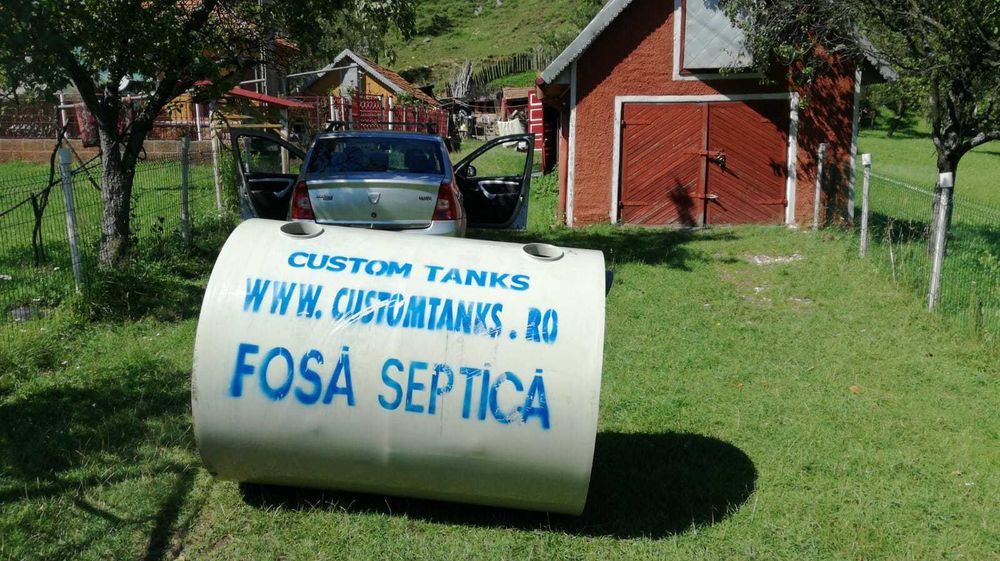 Fosă septică 2000 L din polipropilenă – Soluție fiabilă pentru canalizare