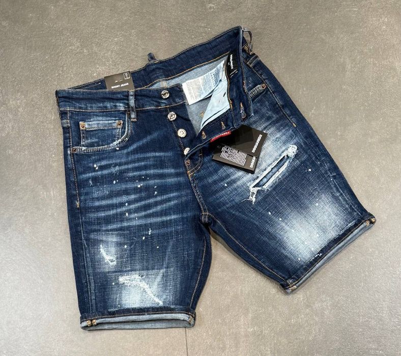 Най-високо качество мъжки къси дънки